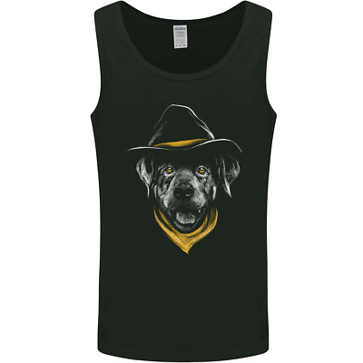 Cowboy Dog Herren Weste Tank Top