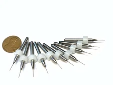 10 Pieces .35mm Micro Drill Bits 3D Printer Nozzle Cleaning PCB kit Extruder A30