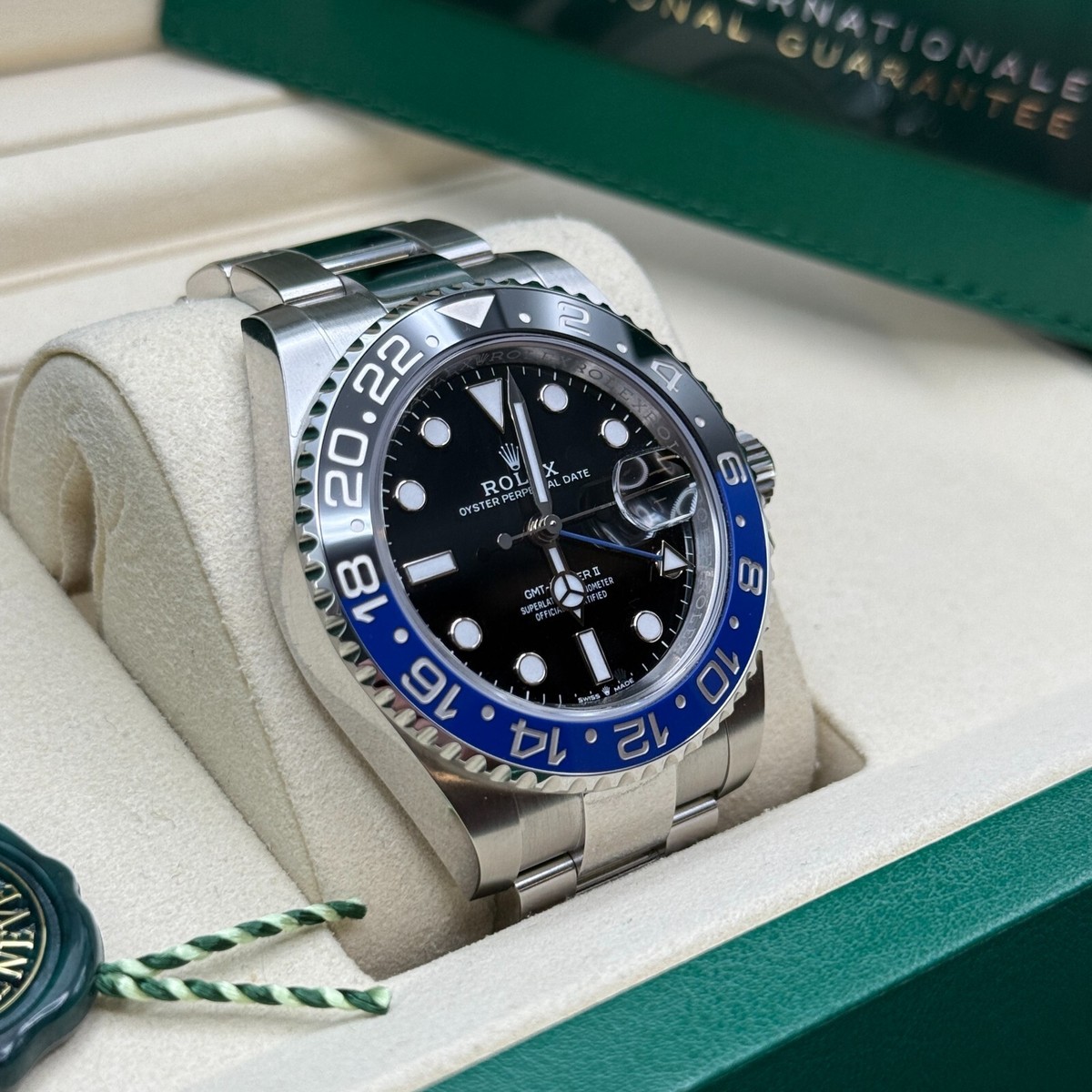 Rolex GMT-Master II 2025 126710BLNR Batman Stainless Oyster