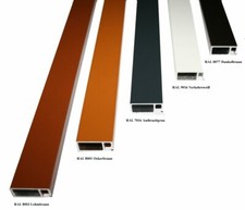 Profilo telaio tenditore senza guarnizione a spazzola lunghezza 1,18 m alluminio