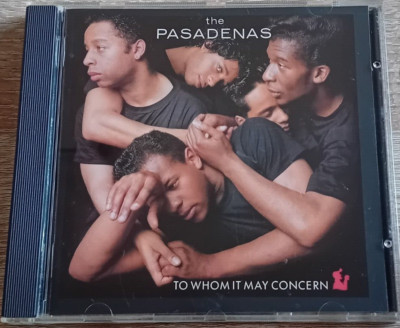 THE PASADENAS - TO WHOM IT MAY CONCERN - CD-Album / CBS Records 1988, 4628772
