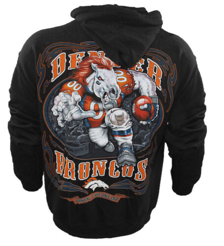 Authentic NFL Denver Broncos Running Back Hoodie, Hoody, Peyton Manning, M-XXL - Picture 1 of 5
