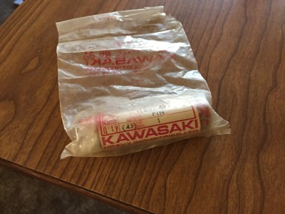 NOS Kawasaki 1973 F12MX 1974 KX450 Piston Pin AHRMA 13002-024