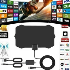  Free Hd Channels  Tv  Antena 5600 Miles digital Indoor Tv Hdtv Antenna New 