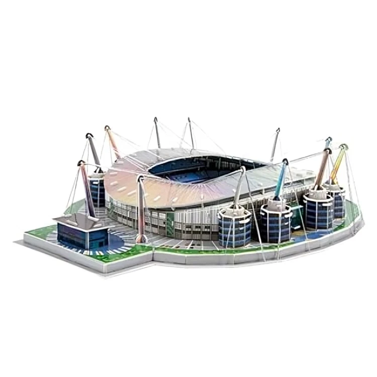 "Puzzle 3D Campo de Fútbol Modelo Manchester Stadium - Juguetes y Hobbies" Foto 2 de 4