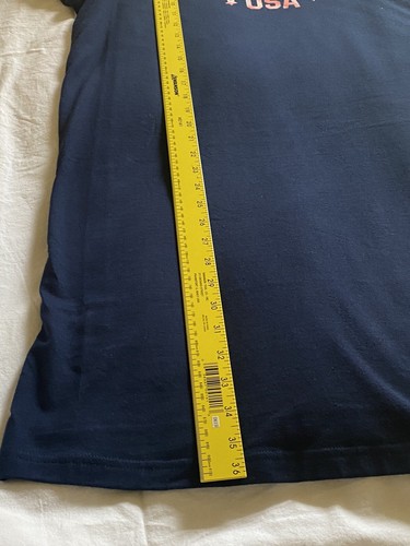 adidas USA Women's Navy/Multi America Cotton Tee Shirt Dress Size M NWT - Picture 9 of 9