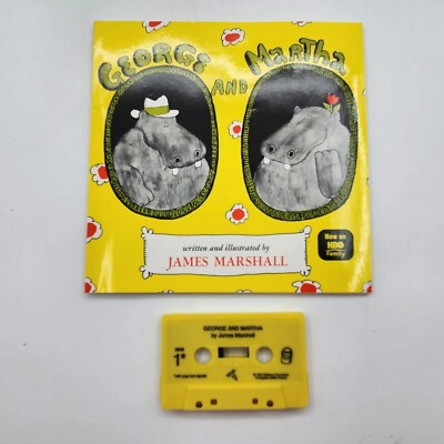 George and Martha Book and Cassette Tape Set Read Along Kids Book