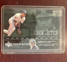 2002 Upper Deck DEREK JETER Piece of History