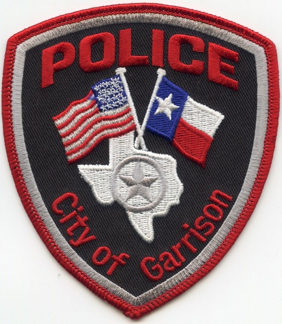 GARRISON TEXAS TX State Flag POLICE PATCH eBay