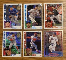 Mookie Betts 2019 Topps Silver Pack 1984 Refractor - Red Sox - Dodgers