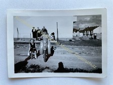 orig. Photo Scooter Moped Motorcycle Child Boy
