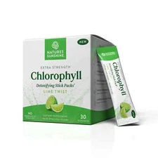 Chlorophyll Stick Packs for Gut Health