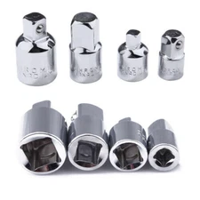 4PCS Socket Converter Adaptor Reducer Set Female To Male 1/4" 3/8" 1/2" Drive