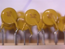 10 Maida D61 Standard Series 320V 180pF +-54pF 92 Joules Zinc Oxide Varistors