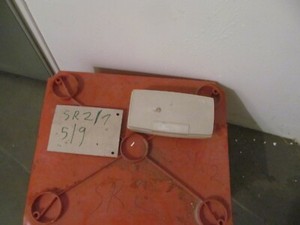 Ersatzteile Utensilien Blech dose mit Inhalt Nähmaschine Pfaff SR2/1/5/9