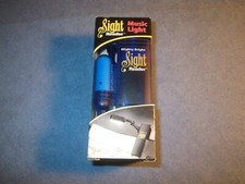 SIGHT READER COLLAPSIBLE MUSIC STAND LIGHT - BLUE - COMPACT FOLDABLE BATTERY