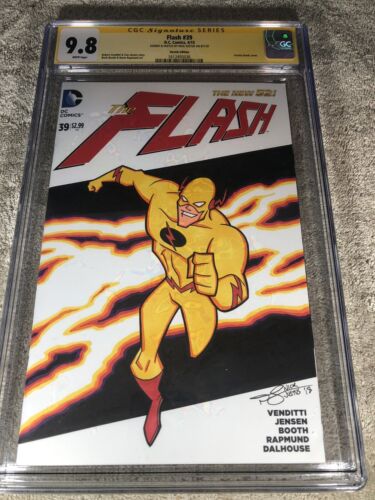 The Flash 1 CGC SS 9.8 Reserve Flash original art sketch CW TV 4/15 - Picture 1 of 4