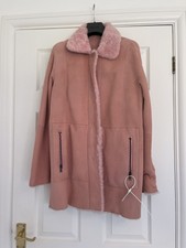 Drome Reversible Pink Shearling Coat. Bnwt Size M