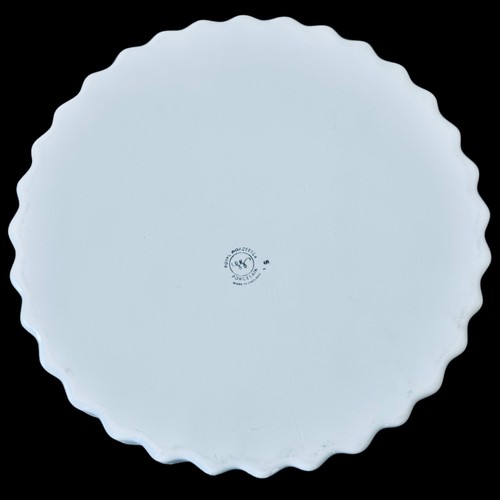 Royal Worcester 'Evesham Gold' Quiche Tart Dish Corn Fruit Gold Rim England 10"W - Picture 4 of 5