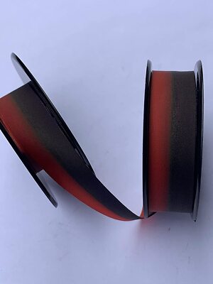 HERMES 3000 SPOOL BLACK/RED TYPEWRITER RIBBON  Free Shipping