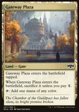 MTG Magic the Gathering Gateway Plaza (247/296) Ravnica Allegiance LP