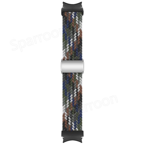 Cinturino nylon magnetico Quick Fit per Samsung Galaxy Watch FE 7 4 5 6 Classic - Foto 85 di 106