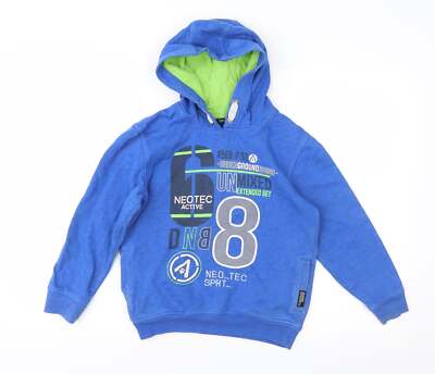 George Jungen Hoodie blau Baumwollmischung Größe 7-8 Jahre