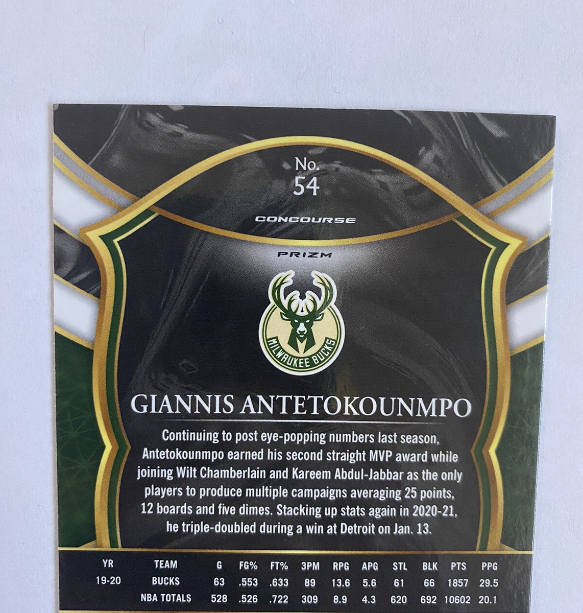 ヤニスアテトクンポ プリズム Giannis Antetokounmpo [Pulsar Neon