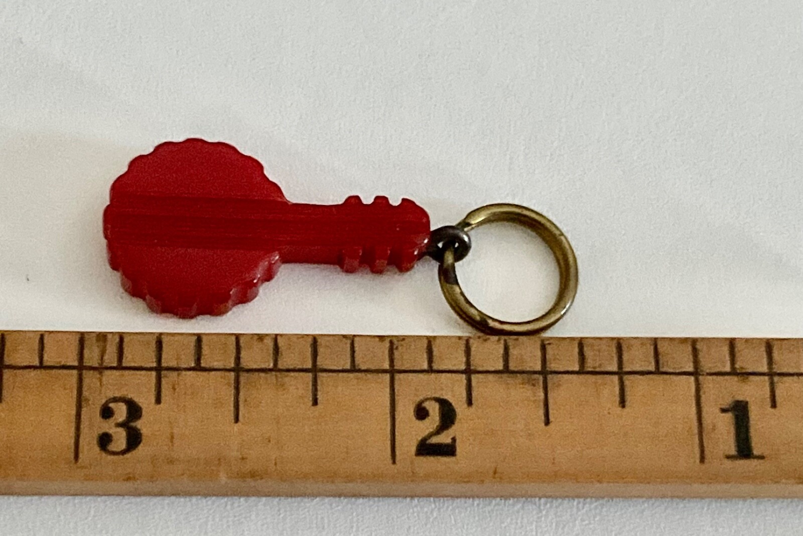 Antique Celluloid Orange Blossom Letter Opener Zipper… Gem