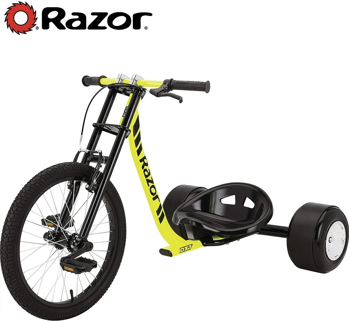 Razor DXT Drift Trike - 20030501 - Yellow - Age 14+