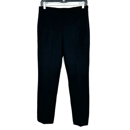 Pantalon Noir Clio Taille 8 - Coupe Loose En Rayon/poly/lycra - Occasion Très Bon état