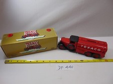 Ertl 1930 Diamond T Texaco Fuel Tanker Die-Cast Truck Coin Bank W/ Key Vtg 1990