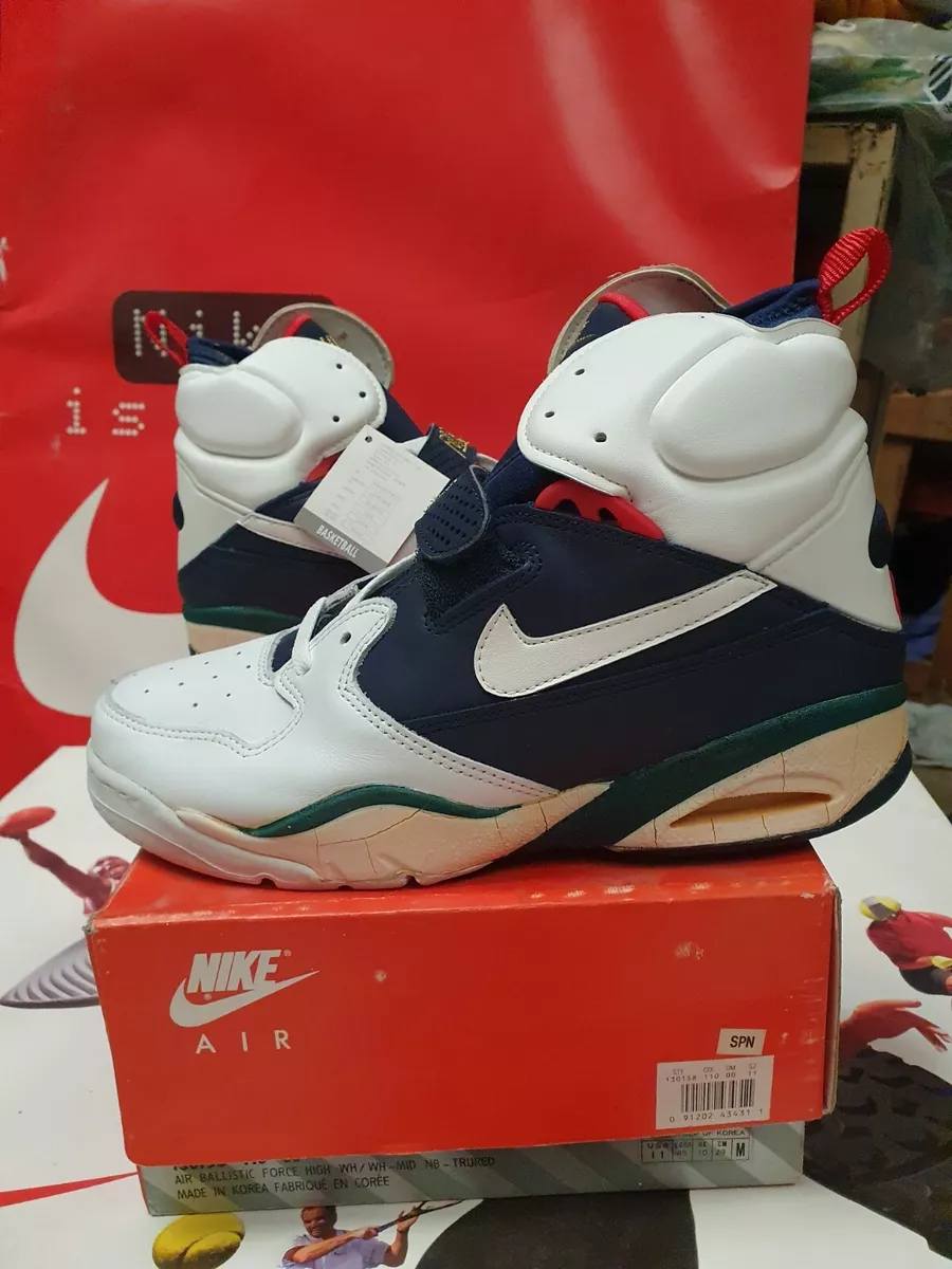 Robusto Auto Plasticidad Vintage Original 1992 Nike Ballistic Force Olympic sz 11us David Robinson |  eBay