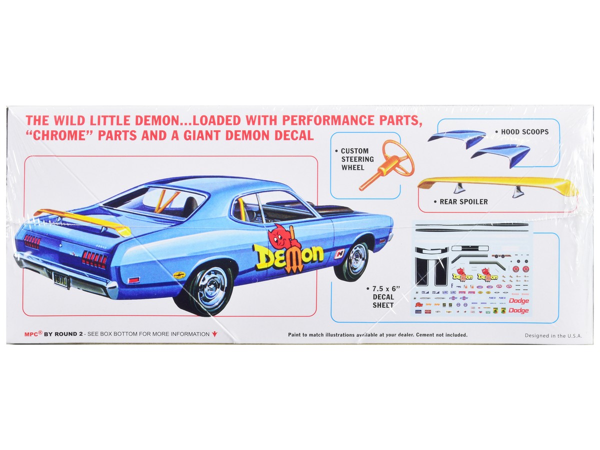 L 1971 Dodge Demon Model Kit 1/25 Scale by MPC | eBay
