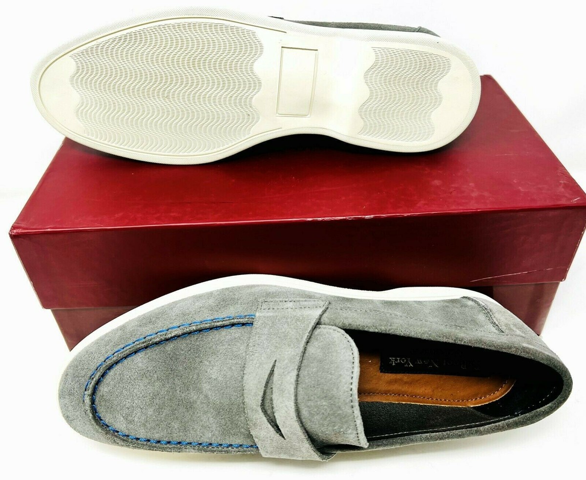 To Boot New York Ryan MEN Penny Loafers Size 8.5M GRIGIO  display picture 3