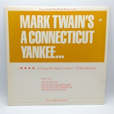 A Connecticut Yankee in King Arthur's Court 1978 LD Laserdisc - 713 LVD