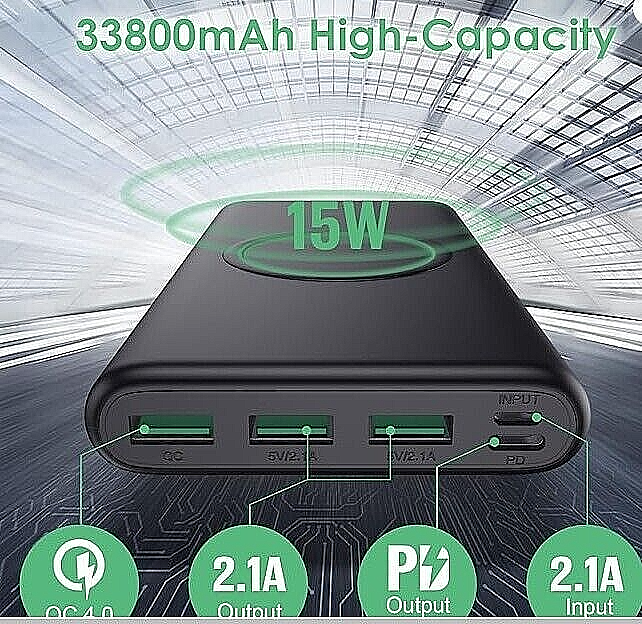 HX200Q5 33800mAh Power Bank with 125Wh High Capacity