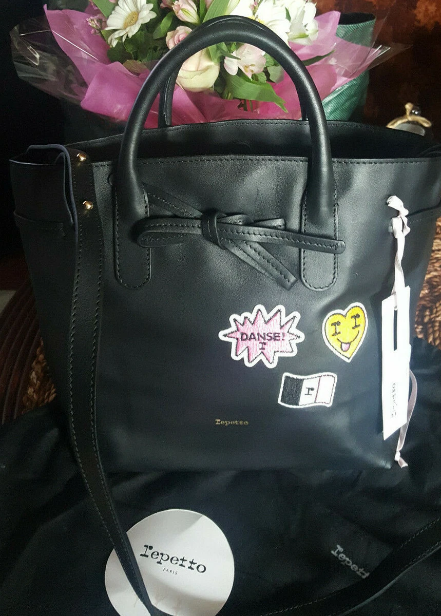 Sac cabas en cuir v ritable Repetto authentique