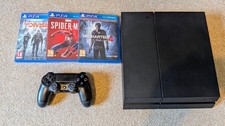 PlayStation 4 (Ps4) 500gb with 3 games and cables. Tested and working