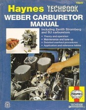 Weber Zenith Stromberg Su Carburetor Rebuild Repair Manual New