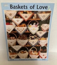 Graph It Arts - Cross Stitch Leaflet - Baskets of Love - BK 28 - 18 Designs