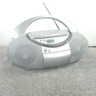 Sony CFD-S350 Vintage Portable AM/FM Radio CD Cassette Boombox Mega Bass Works