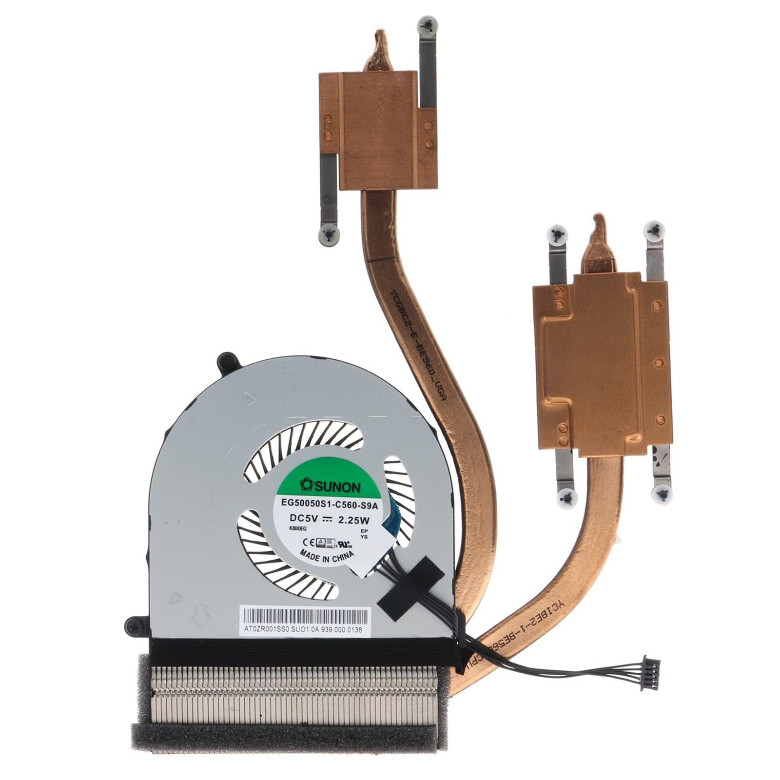 Ventilateur de refroidissement CPU ThinkPad E560 refroidisseur interne PC portable 4 broches