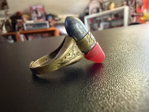 Vintage 1940’s Lone Ranger Atomic Bomb Ring Classic Kix Cereal Premium Giveaway