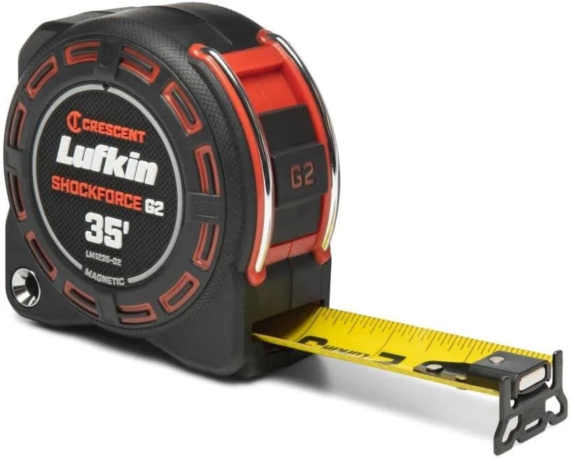 Lufkin Genuine OEM 1-1/4" x 35' Shockforce G2 Magnetic Tape Measure - LM1235-02 - Image 3 of 4
