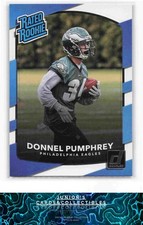 Donnel Pumphrey 2017 Donruss #312 Football Philadelphia Eagles