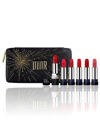 DIOR Rouge Dior Couture 6 Lipstick Set Midnight Wish Collection (NEW)