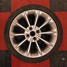 FORD FIESTA 17" GENUINE ALLOY WHEEL WITH TYRE H1BC-1007-D1A, 2238246
