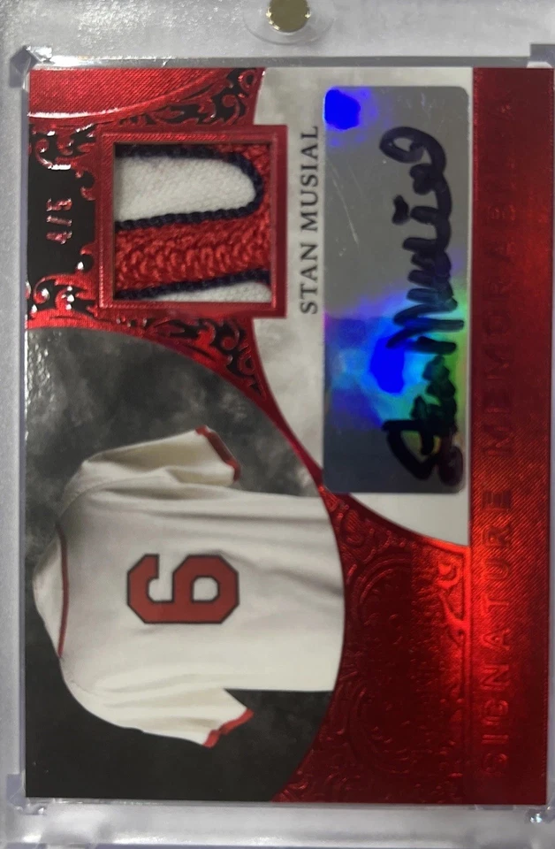 Memorabilia de firma autografiada de Stan Musial Leaf SM-SM2 2023 Foto 2 de 3