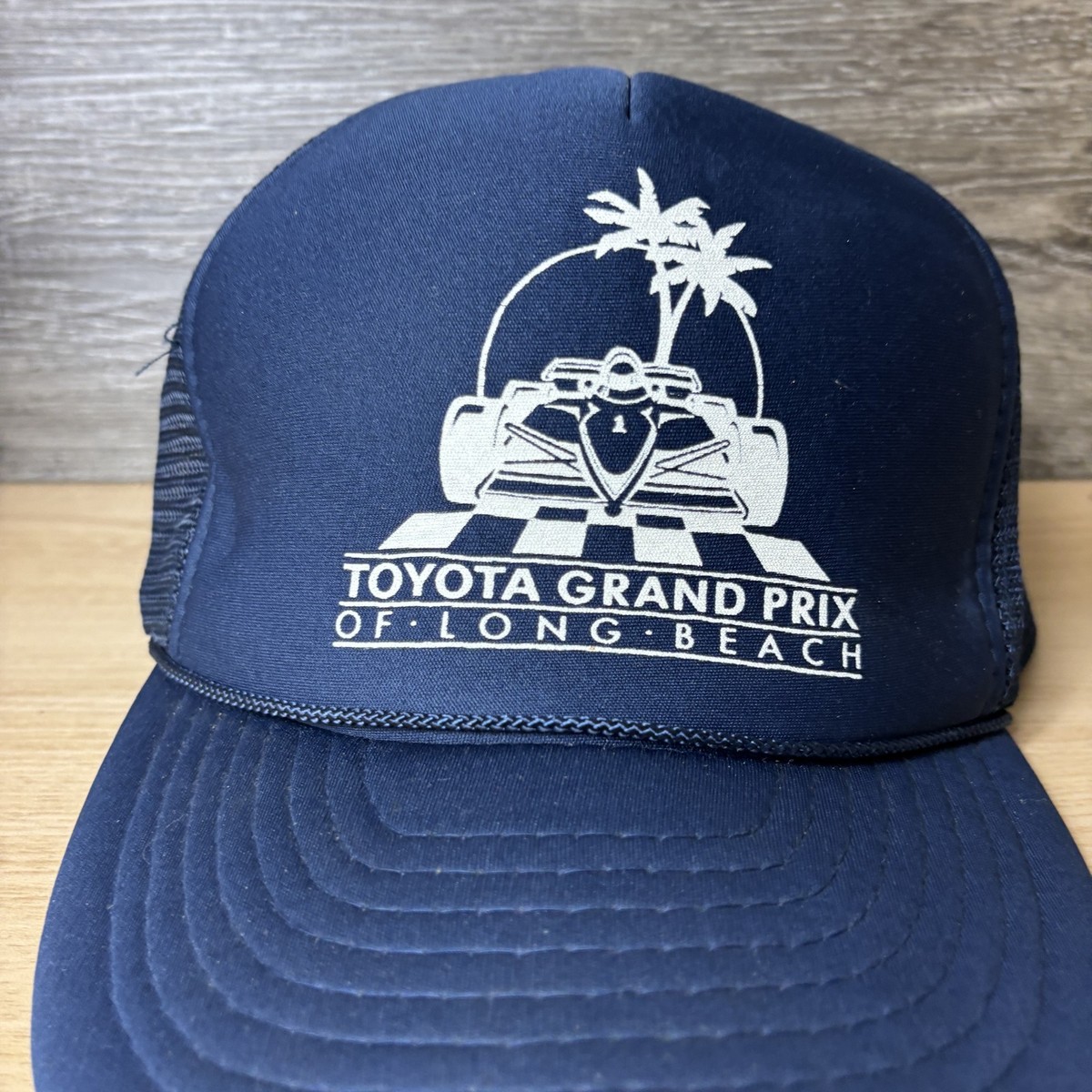 Vintage Toyota Grand Prix of Long Beach Hat Cap Snap Back Trucker